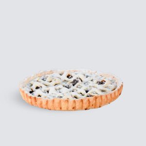 Crostata lamponi e fragole, di pasticceria